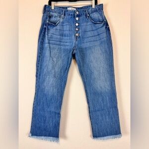 KanCan Taurus High-Rise Straight Leg Jeans Size 31/15